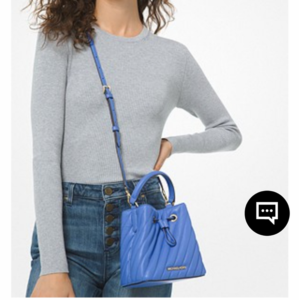 Michael Kors quilted cross body bag